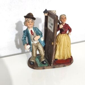 Vintage Price Products God Bless  Tipsy Hubby Unhappy‎ Wife Porcelain